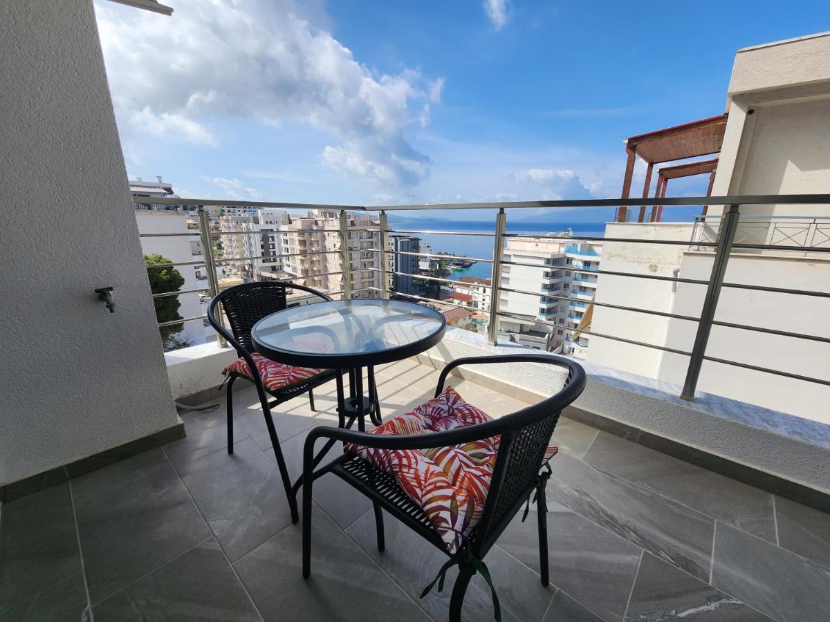 Amazing Sea View Apartment Саранда Экстерьер фото
